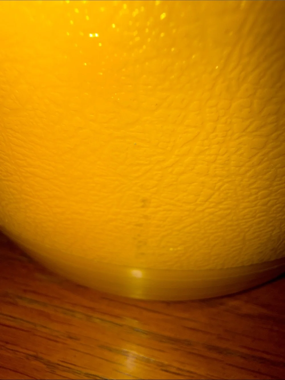 Vintage Sunfrost Therm-O-Ware Mustard Yellow Insulated Ice Bucket MCM